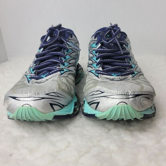 Mizuno Wave Prophecy 7.5 Women's Running Shoes Silver Grey J1GD180031 - Picture 3 of 9